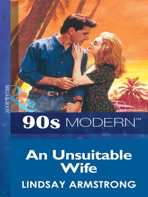 cover image of An Unsuitable Wife
